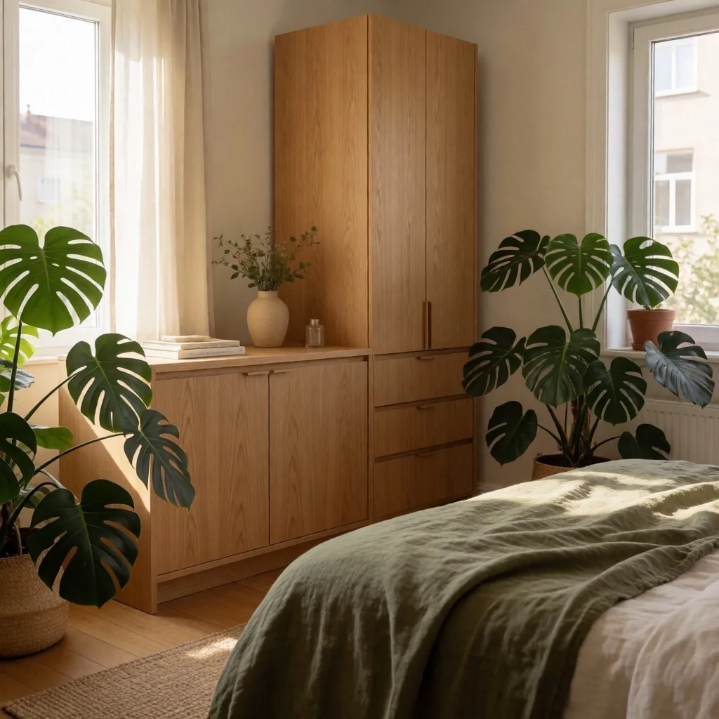 Apartamento renovado con estilo nórdico tropical y paleta de tonos claros