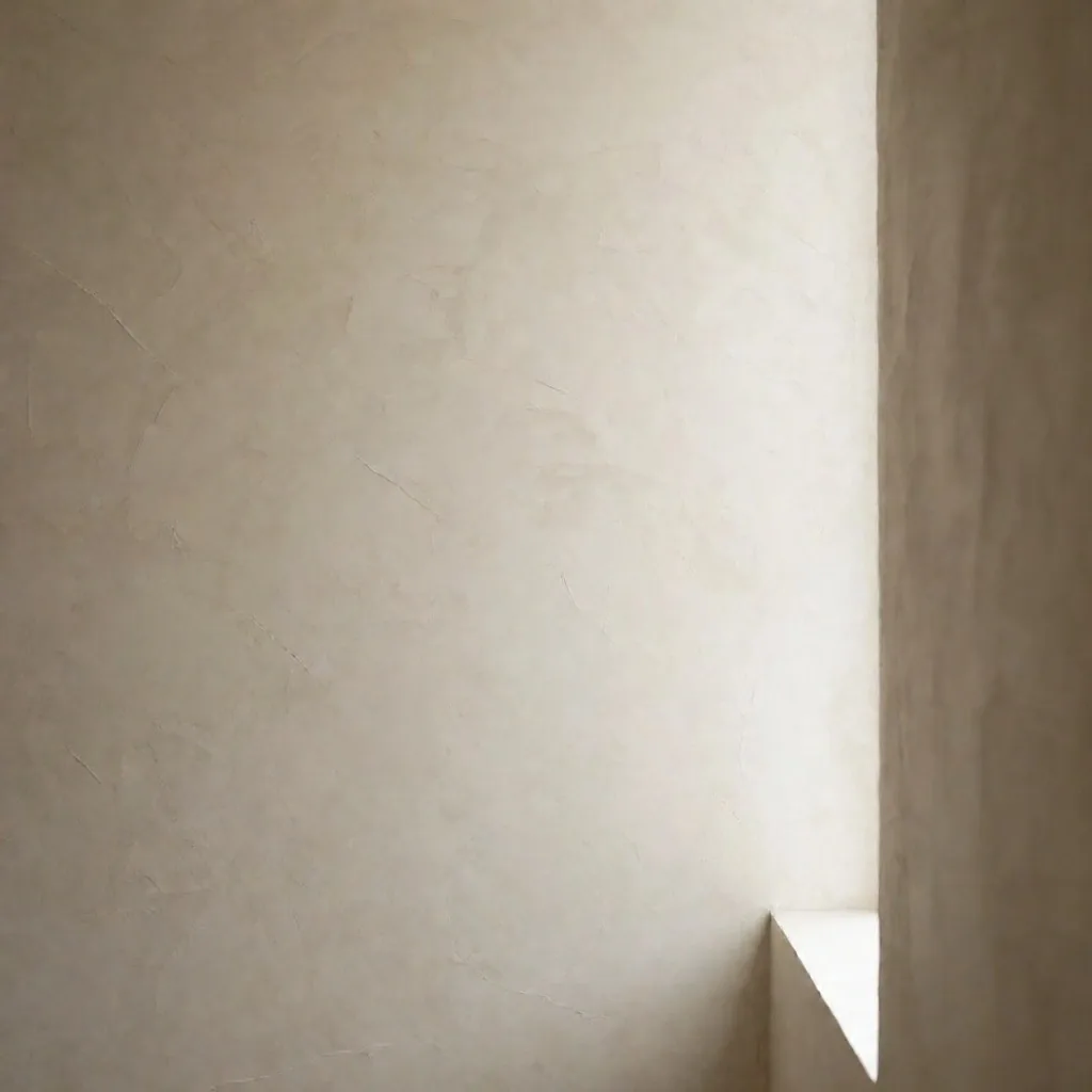 Acabado de estuco veneciano en muro interior